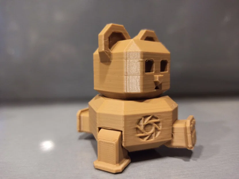 Orama mini robot bear articulated (Gấu robot mini khớp nối) - Image 1