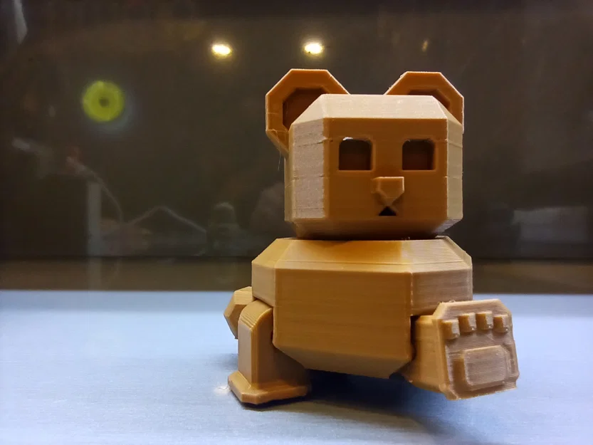 Orama mini robot bear articulated (Gấu robot mini khớp nối) - Image 4