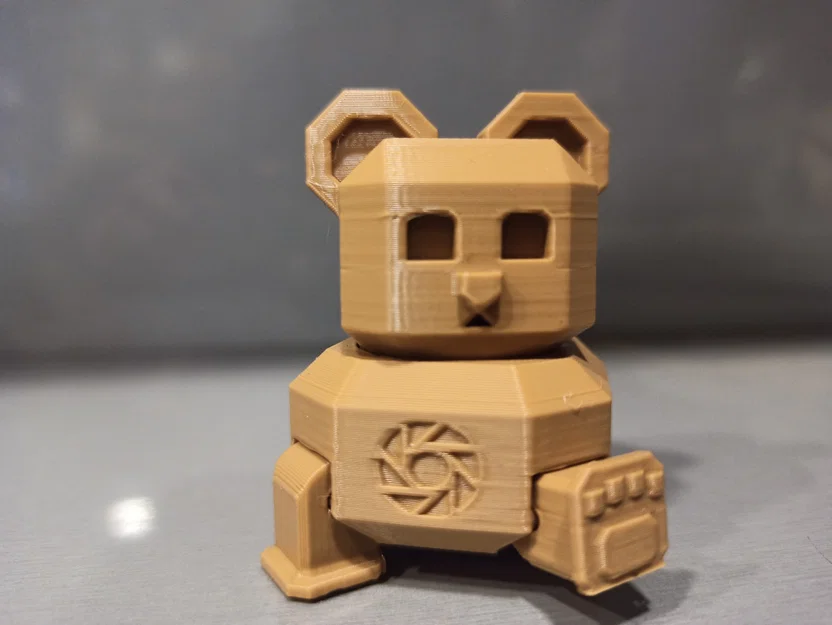 Orama mini robot bear articulated (Gấu robot mini khớp nối) - Image 8