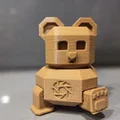 Orama mini robot bear articulated (Gấu robot mini khớp nối) - Thumbnail 8