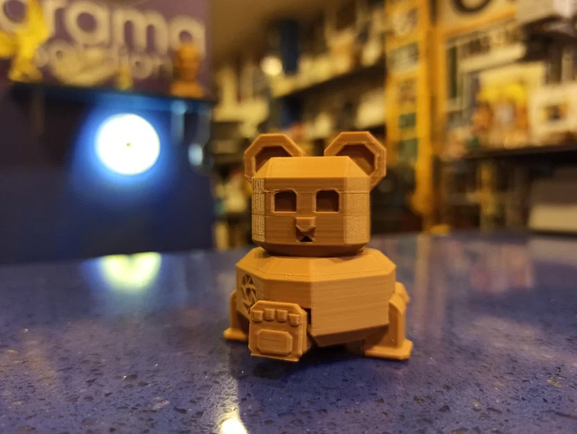 Orama mini robot bear articulated (Gấu robot mini khớp nối) - Image 9