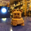 Orama mini robot bear articulated (Gấu robot mini khớp nối) - Thumbnail 9