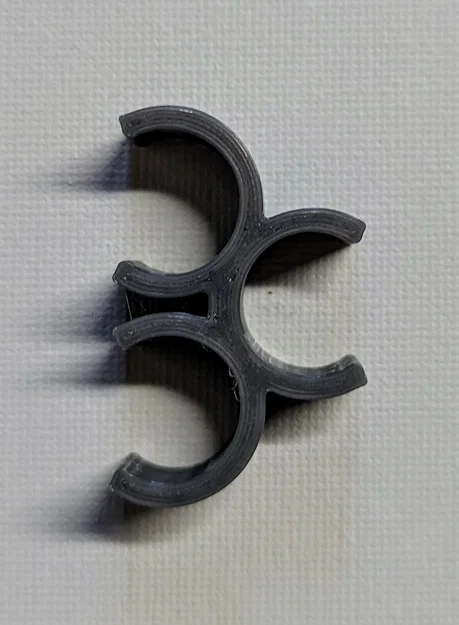 Kẹp giữ ống dẫn 16mm (Tube Clamp) in 3D siêu gọn gàng - Image 1