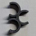 Kẹp giữ ống dẫn 16mm (Tube Clamp) in 3D siêu gọn gàng - Thumbnail 1