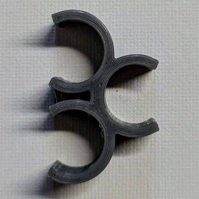 Kẹp giữ ống dẫn 16mm (Tube Clamp) in 3D siêu gọn gàng