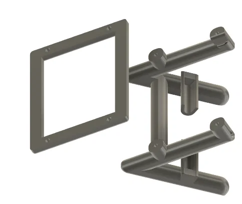 Kệ đỡ CYD có khung (Frame) và khay - Image 5