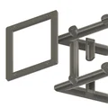 Kệ đỡ CYD có khung (Frame) và khay - Thumbnail 5