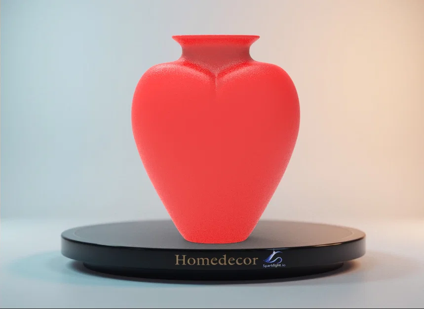 Mẫu in 3D lọ hoa trái tim (Heart Vase) trang trí cực xinh - Image 1