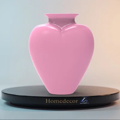 Mẫu in 3D lọ hoa trái tim (Heart Vase) trang trí cực xinh