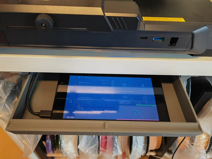 Ngăn Kéo Gắn Dưới Bàn Cho BIG BED PRINTER - Image 1