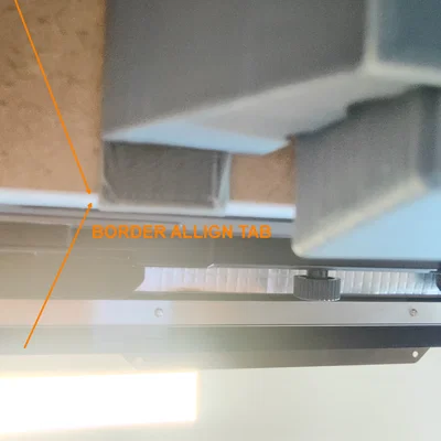Ngăn Kéo Gắn Dưới Bàn Cho BIG BED PRINTER