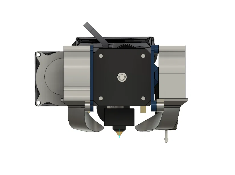 Ống gió Sprite Extruder dual quạt 4020 cho Ender 3 S1 - Image 9