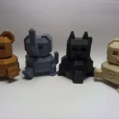 Orama mini robot dog articulated – Chó robot mini khớp cử động