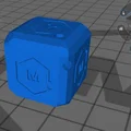 Calibration Cube 20mm - Mẫu kiểm tra máy in 3D tiện lợi làm móc khóa - Thumbnail 4