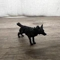 Mô hình chú sói dũng mãnh Furry Standing Wolf để bàn in 3D - Thumbnail 7