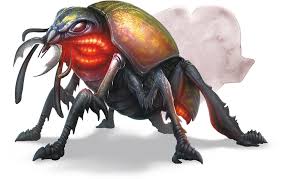 Mô hình 3D Giant Firebeetle cho game nhập vai D&D 5e - Image 1