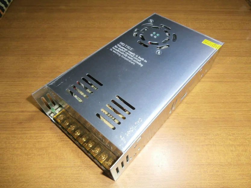 Mặt trước nguồn Switching 12V 30A (FRONTALE ALIMENTATORE SWITCHING 12V 30A) - Image 4