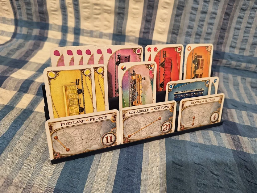 Khay/giá đỡ thẻ bài (vừa thẻ mini & thẻ board game chuẩn) - Image 4