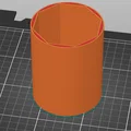 Ống cắm bút 3D thiết kế hiện đại, tinh tế cho góc làm việc - Thumbnail 1