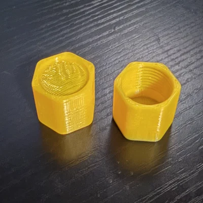 Nắp bảo vệ ren bình khí Paintball (Thread Saver) in 3D