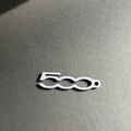 Móc khóa logo Fiat 500 – Phụ kiện in 3D độc đáo cho người yêu xe - Thumbnail 1