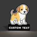 Đèn LED Lightbox Cún Beagle Con Có Thể Tuỳ Chỉnh - Thumbnail 1