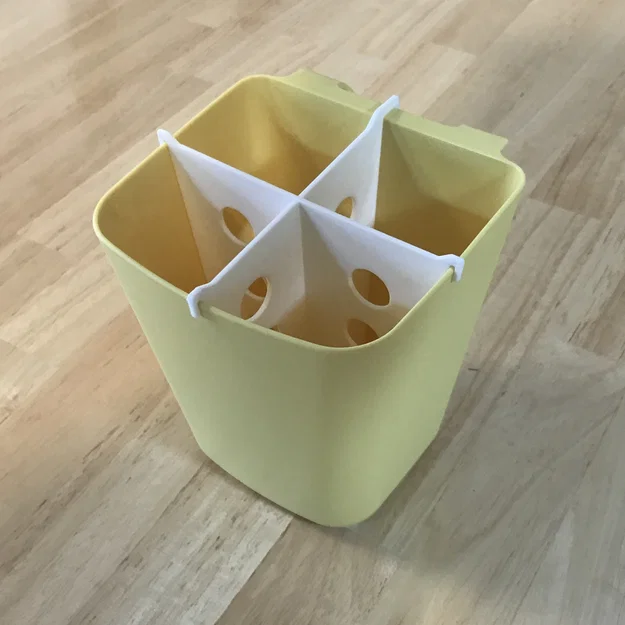 Vách ngăn 4 ngăn cho hộp Ikea SUNNERSTA - Image 1