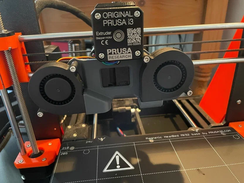 Giá gắn quạt đôi cho i3 MK3S và MK3.5S (Dual Fan Mount 5015) - Image 1