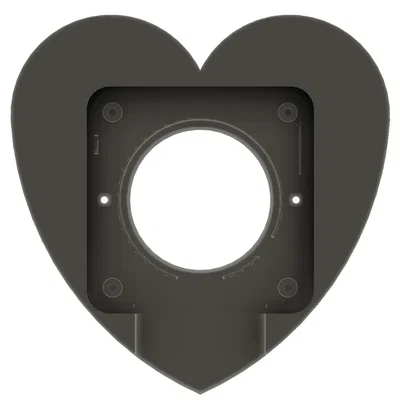 Nắp Trái Tim cho Home Assistant Voice Preview Edition