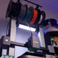 Giá treo cuộn nhựa và bộ dẫn hướng 5X cho Ankermake M5C - Thumbnail 1