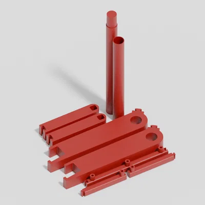Giá treo cuộn nhựa và bộ dẫn hướng 5X cho Ankermake M5C