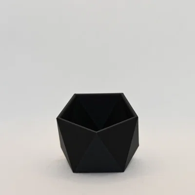 Mô hình 3D chậu cây cảnh mini Penta đa giác độc đáo