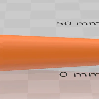 Móc khóa hình gậy bóng chày in 3D độc đáo