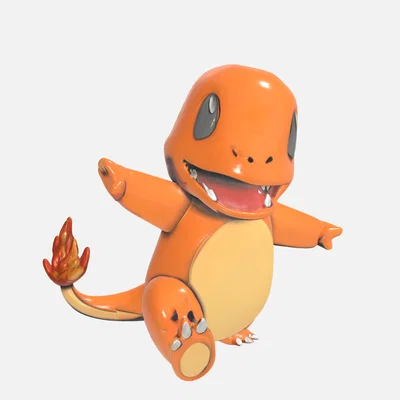 Mô hình Charmander 3D siêu đáng yêu dành cho fan Pokemon