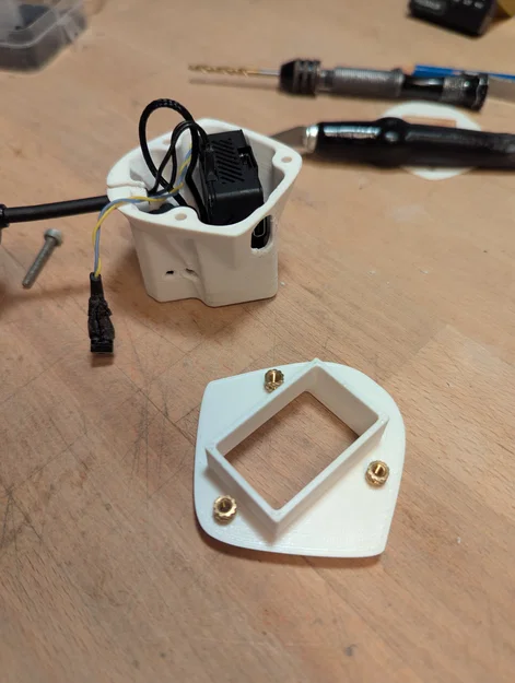 Ngàm mũi AtomRC Swordfish cho DJI O3 (Nose mount) - Image 3
