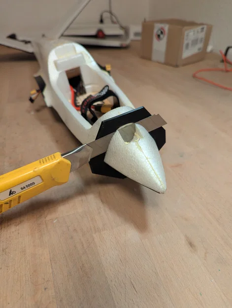 Ngàm mũi AtomRC Swordfish cho DJI O3 (Nose mount) - Image 4
