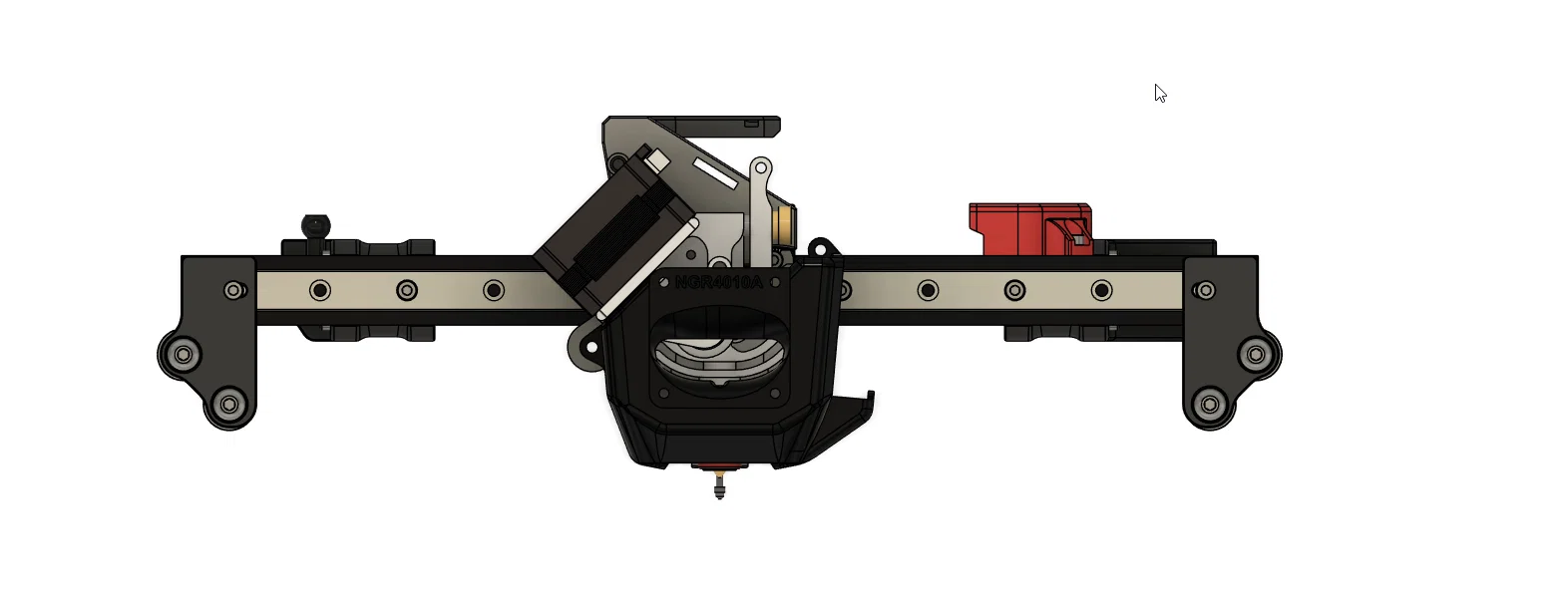 Ngàm MicroSwiss NG Revo StealthBurner Switchwire Mount - Image 1