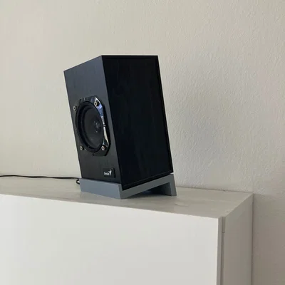 Chân đế loa 3D tối giản (Speaker stand) - Cải thiện góc nghe tại bàn