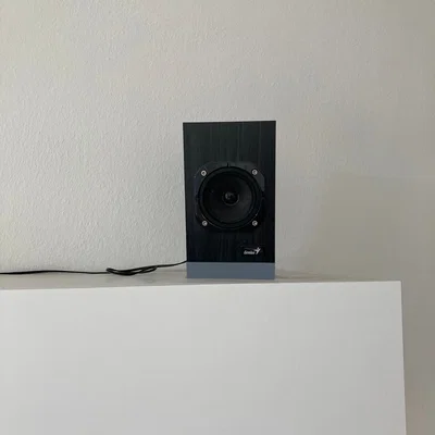 Chân đế loa 3D tối giản (Speaker stand) - Cải thiện góc nghe tại bàn