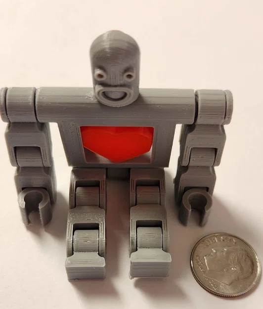 Flexi-robot có trái tim (Print-in-Place) - Image 2