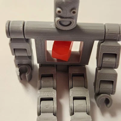 Flexi-robot có trái tim (Print-in-Place)
