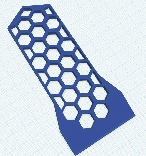 Dụng cụ cạo bàn in 3D (Bed Scraper) thiết kế Voronoi hữu ích - Image 1