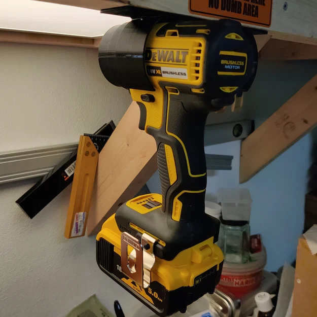 Holder gắn dưới kệ cho DeWalt DCF887 - Image 1