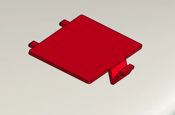 Nắp Đậy Pin AAA Thay Thế Cho Cân Sức Khỏe Taylor 7226SFC - Image 2