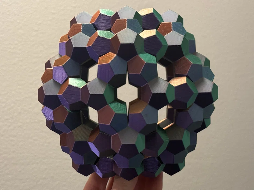 Quả cầu Dodecahedra Đối Xứng Phản Chiếu (Ball of Mirrored Dodecahedra) - Image 2