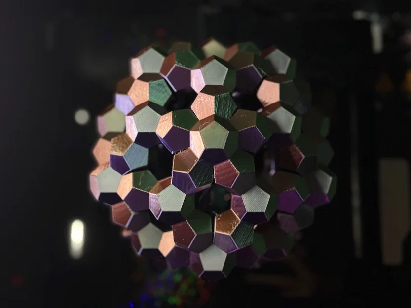 Quả cầu Dodecahedra Đối Xứng Phản Chiếu (Ball of Mirrored Dodecahedra) - Image 5