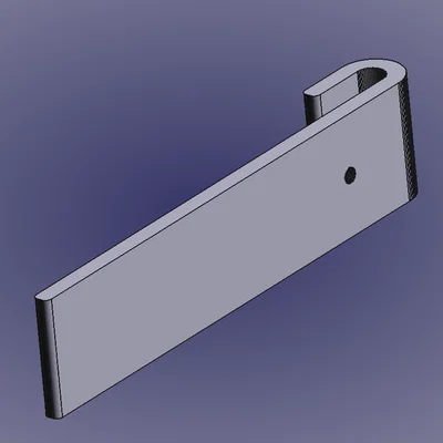 Móc treo 2.6 inch đa năng cho tấm Grid Wall in 3D