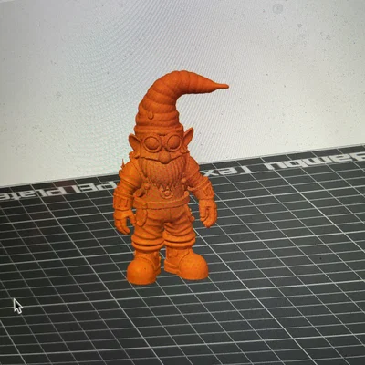 Garden Gnome Of The Future AI Rendered