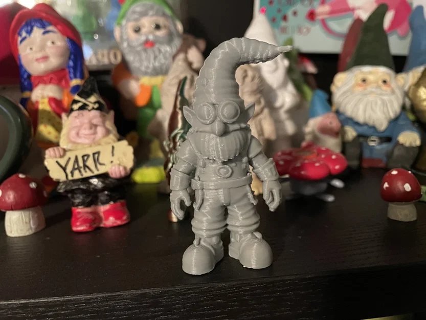 Garden Gnome Of The Future AI Rendered - Image 4