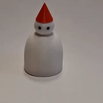 Người Tuyết Và Bé Con Dễ Thương (Snowman With Kid Cute)